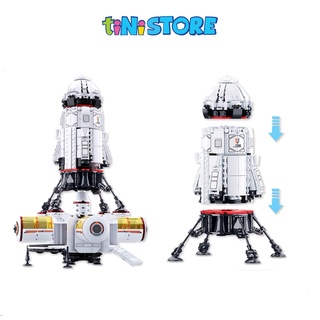 Đồ chơi lắp ráp sáng tạo tiNiToy mô hình tàu con thoi 773 mảnh ghép YY738933