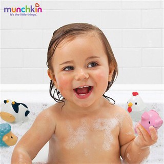 [HÀNG CHUẨN] Đồ chơi nhà tắm- Bộ 4 sinh vật nông trạii Munchkin – FreeBPA HÀNG HOT