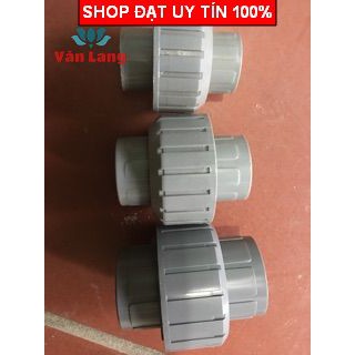 Khớp nối sống_Rắc co phi 21, 27, 34 nhựa PVC Bình minh