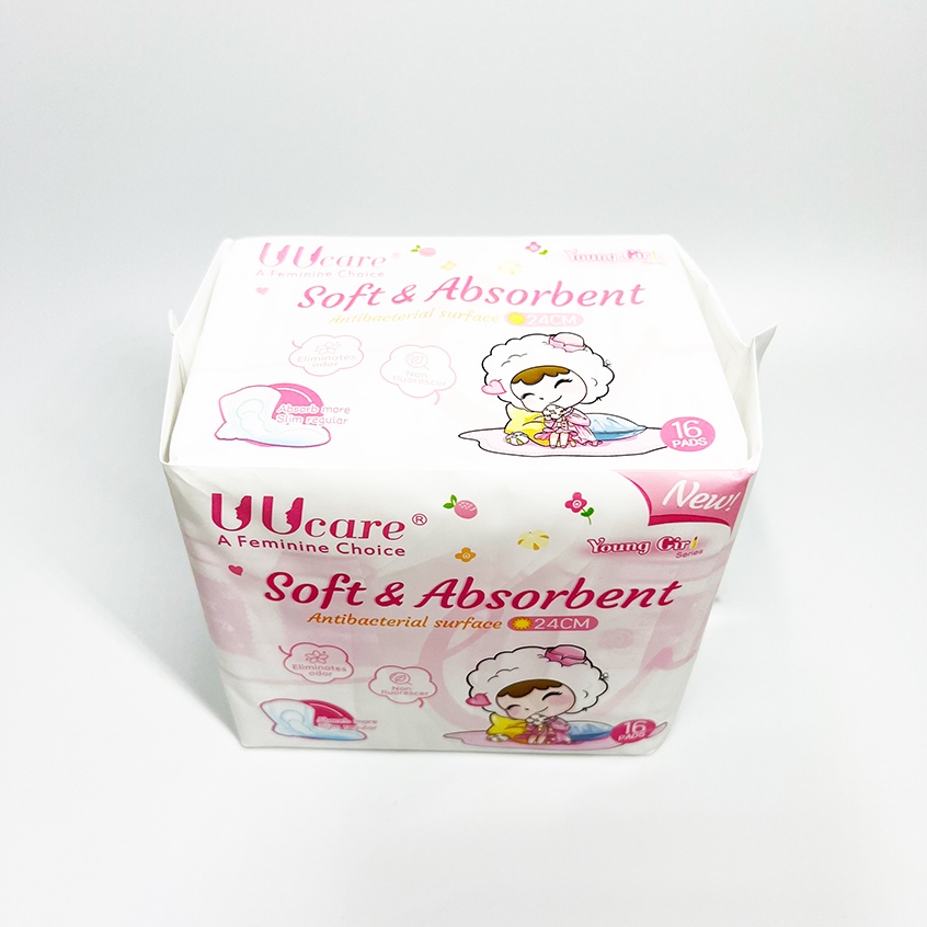Băng vệ sinh UUcare Young Girl Ban ngày 24cm