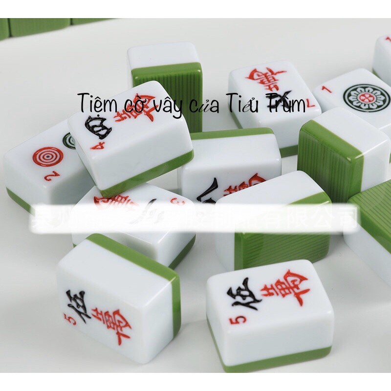 Mạt Chược Cao Cấp 144 Quân Size 30Mm Mahjong