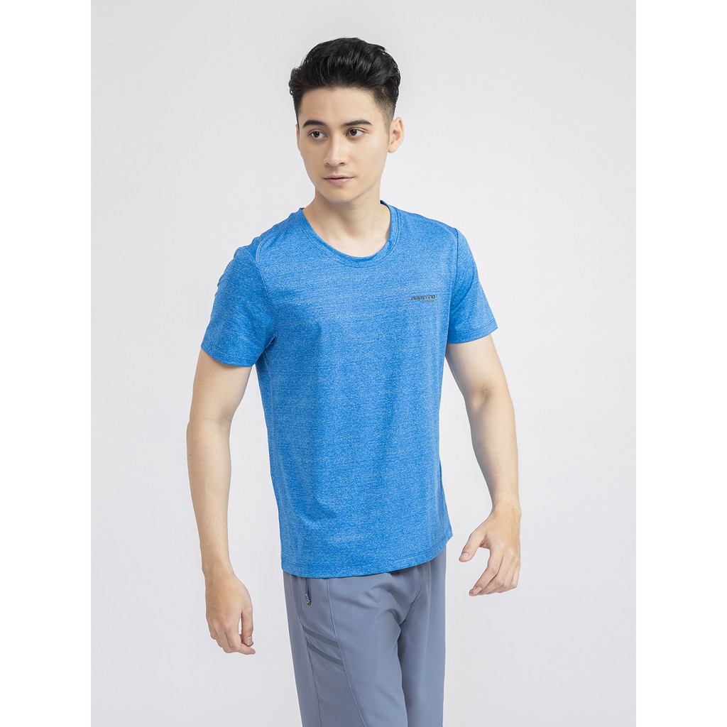 Áo thun nam cộc tay ARISTINO mặt vải sáng bóng và nhẵn mịn, khô thoáng, nhanh khô - ATS015S1