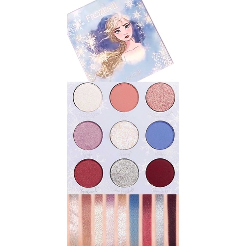 Bảng mắt Colourpop Eyeshadow Palette 9 ô nâu tím tây