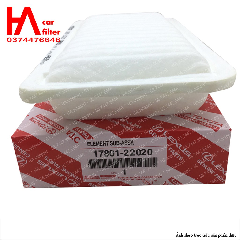 Lọc gió động cơ Toyota Altis đời 2004-2007