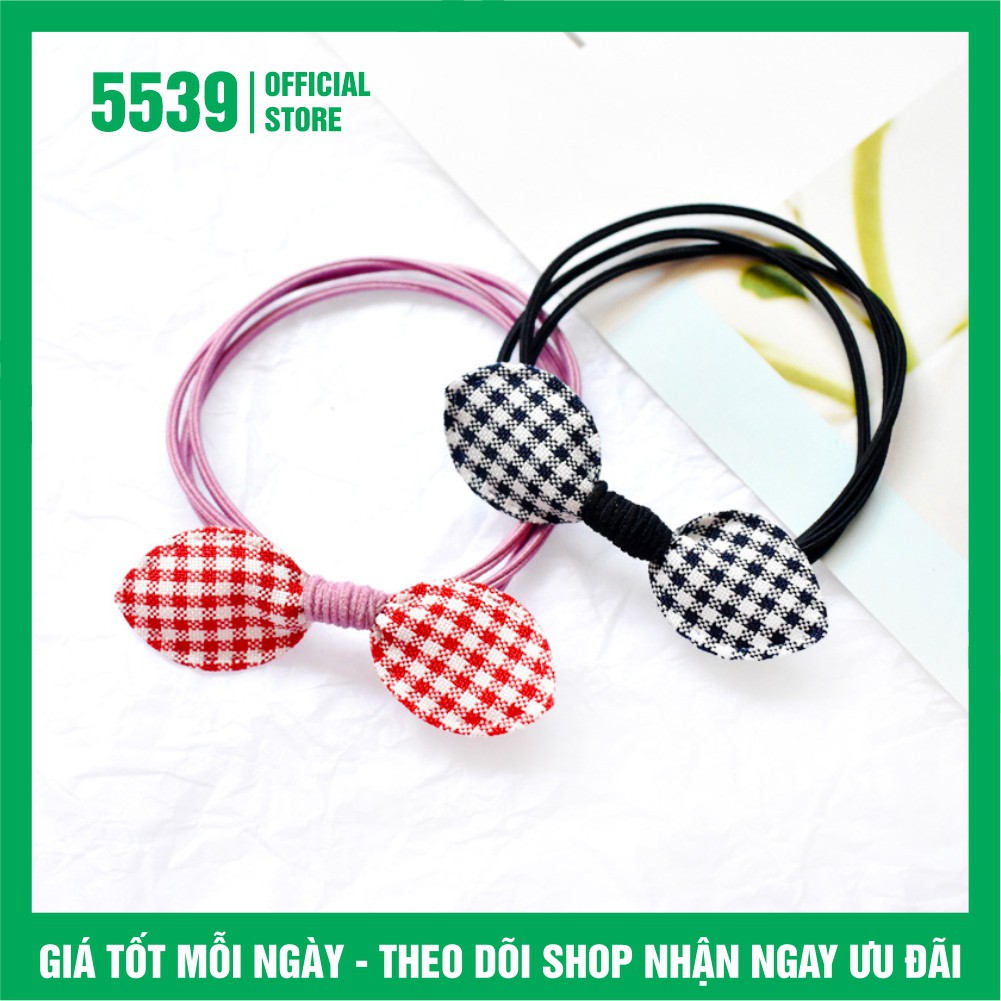 Dây cột tóc hàn quốc hình nơ dễ thương nhiều màu thích hợp mọi lứa tuổi - Shop 5539