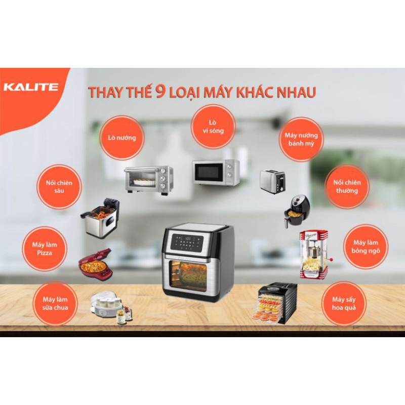 NỒI CHIÊN KHÔNG DẦU Kalite Q10