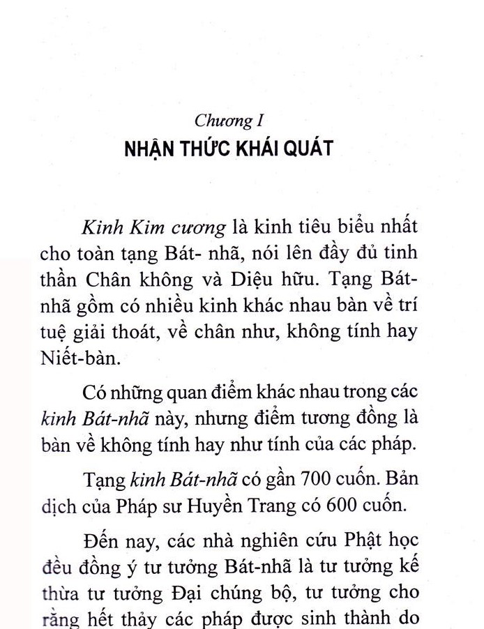 Sách Tư Tưởng Kinh Kim Cương &amp; Bát Nhã