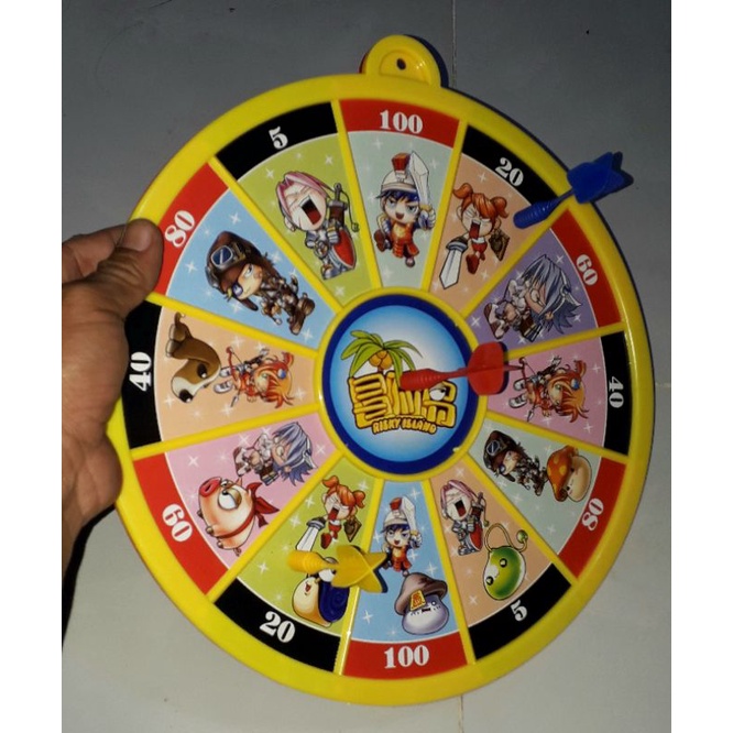 Bộ trò chơi phi tiêu nam châm bằng nhựa có đường kính 30cm