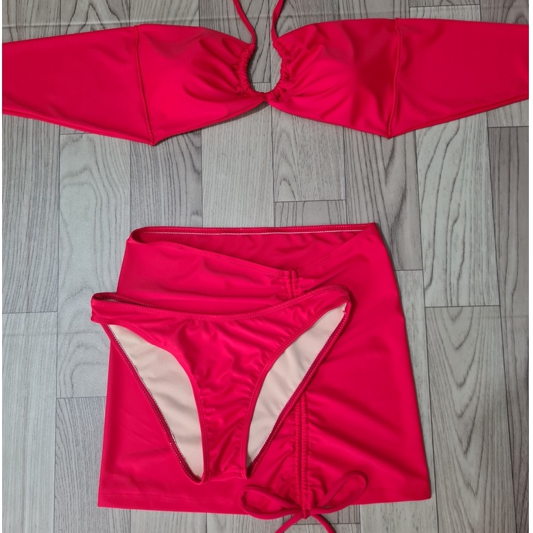 SET BIKINI 3 MÓN VÁY DÂY RÚT-BIKINISTORE