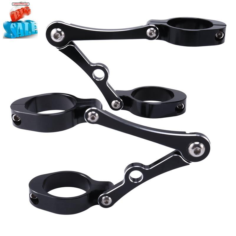 Giá Đỡ Đèn Pha Els 39mm / 41mm Màu Đen Cho Xe Mô Tô Honda / Kawasaki / Suzuki / Yamaha / Bsa