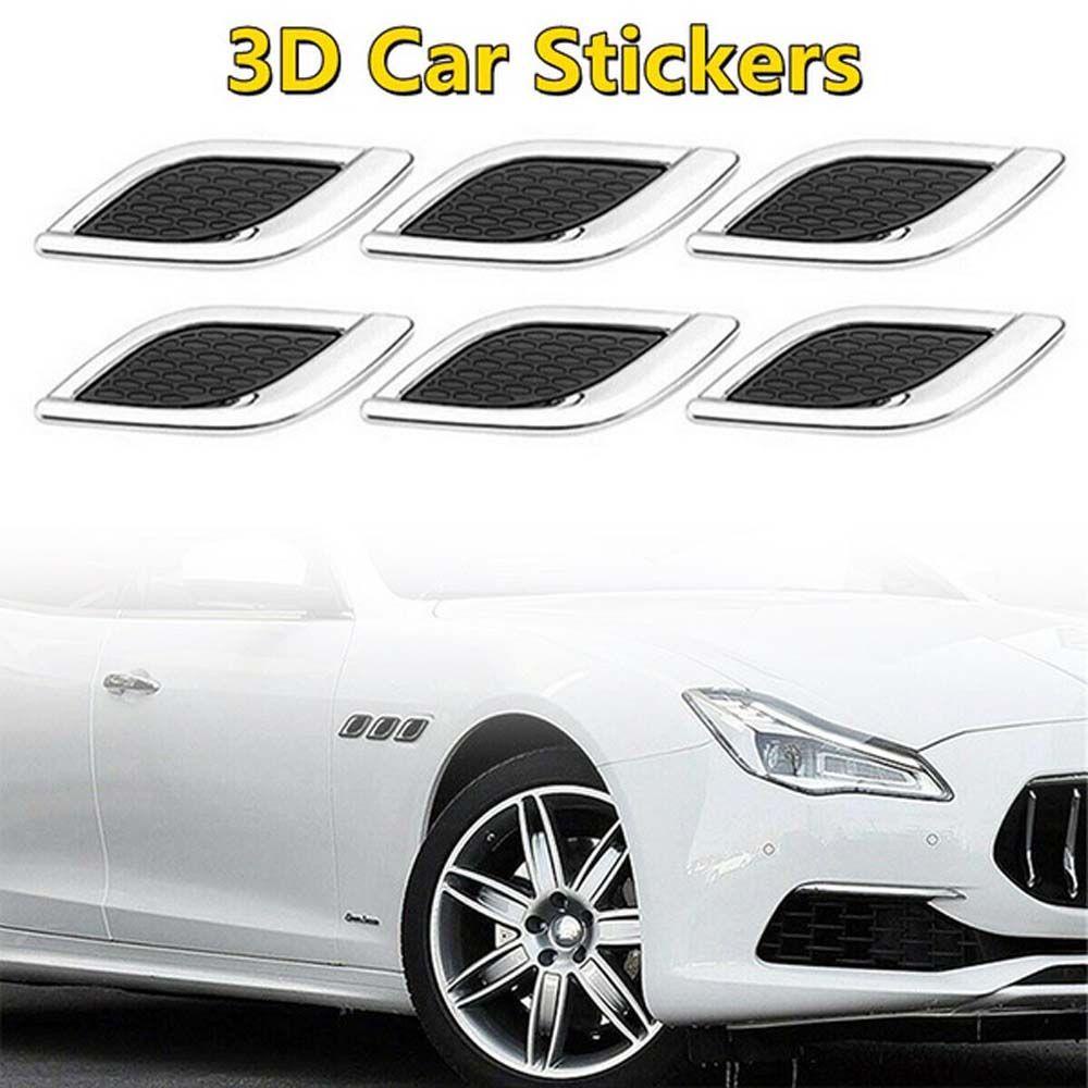Nhãn Dán 3D Trang Trí Lỗ Thông Gió Xe Hơi Độc Đáo