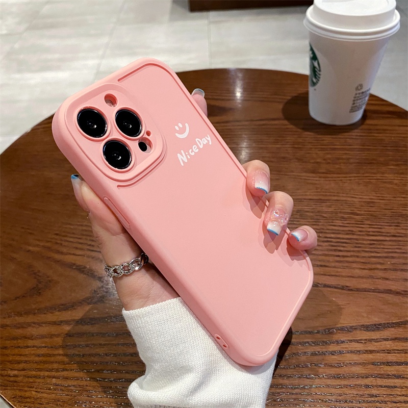 Ốp Điện Thoại Silicone Mềm Chống Sốc Màu Sắc Mùa Hè Cho iPhone X XR XS Max 11 12 13 Pro Max