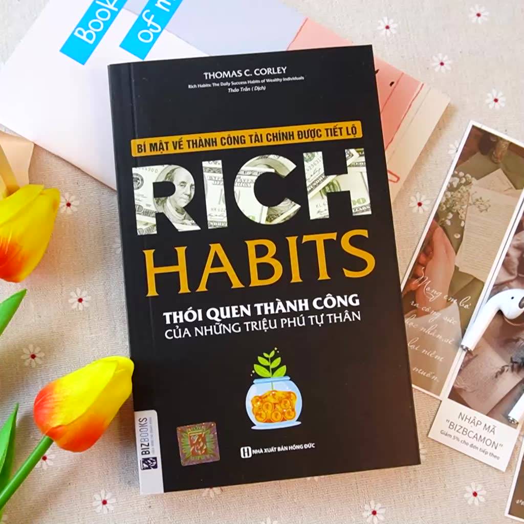 Rich Habits - Thói Quen Thành Công Của Những Triệu Phú Tự Thân - Sách Hay Làm Giàu Nên Đọc | BigBuy360 - bigbuy360.vn