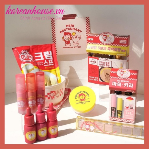 SON LÌ PERIPERA OTTOGI INK MOOD MATTE TINT 4g 3 màu bản giới hạn Peri Restaurant 2022