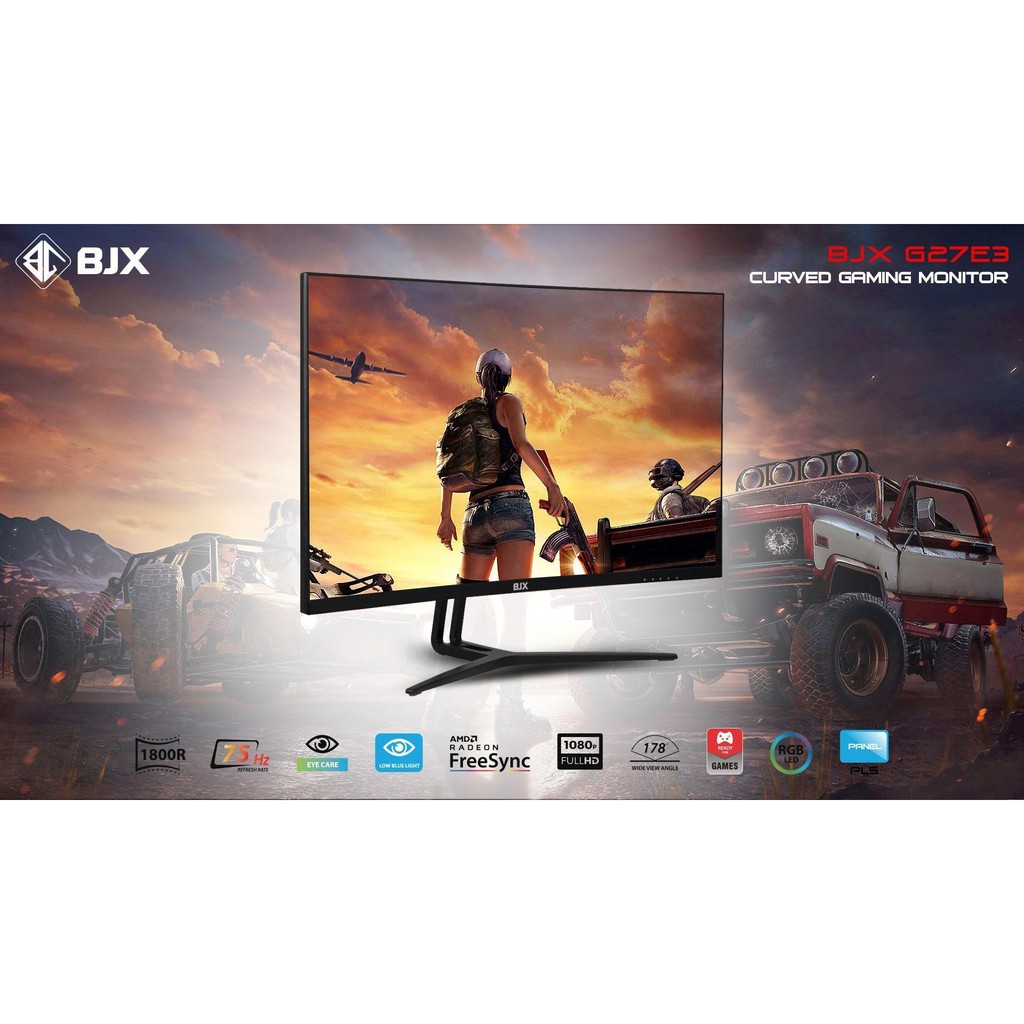 [Mã ELCL05 giảm 5% đơn 500K] Màn Hình Gaming BJX G27E3 PLS/FullHD/75Hz | BigBuy360 - bigbuy360.vn