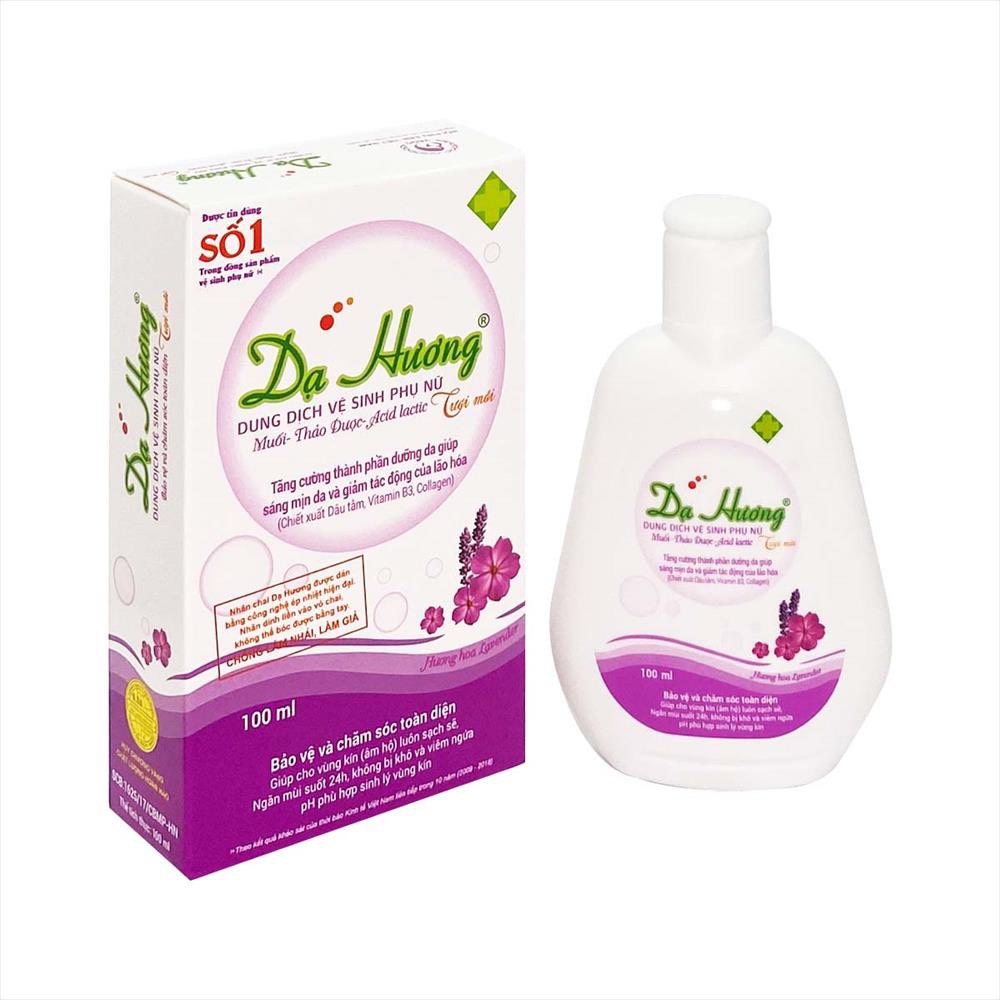 ! ! Dung dịch vệ sinh phụ nữ Dạ Hương Nha đam, Lavender, Trà xanh