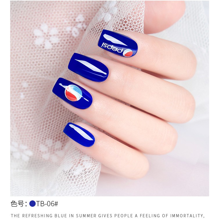 Sơn Gel AS vỏ đen Mã TB( Cam Kết Chính Hãng - làm khô sơn gel bằng máy hơ uvled )