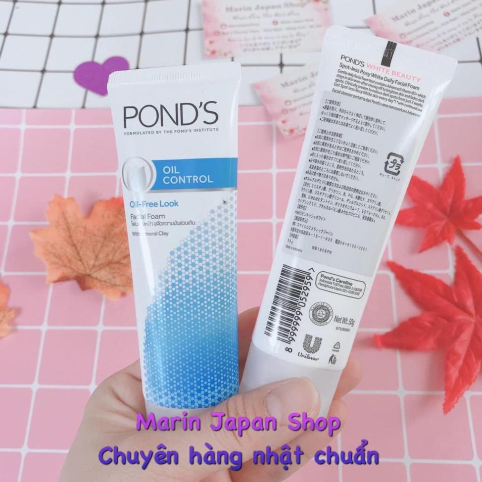 (Sale) Sữa Rửa Mặt Trắng Hồng Pond's White Beauty Nội Địa Nhật Bản