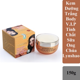 Kem Body LYNSHAO Dưỡng Trắng Da Toàn Thân V.I.P Sữa Ong Chúa (150g)