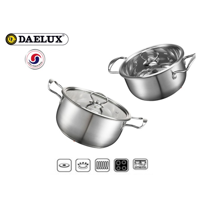 Bộ 2 nồi Inox Daelux GS2