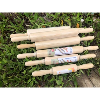 Cây cán bột / Cán lăn bột gỗ 43cm làm bánh