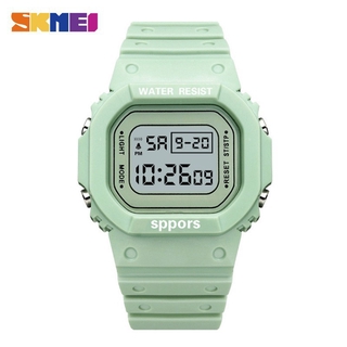 SKMEI B032 fashion electronic watch LED light sports waterproof unisex