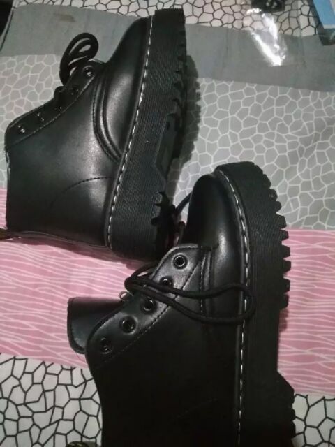 Giày da nữ độn đế (có sẵn) | BigBuy360 - bigbuy360.vn