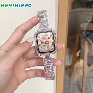 Dây Đeo Trong Suốt Cho Đồng Hồ Thông Minh Series 7/SE/6/5/4/3 Kích Thước 45/44/42/41/40/38mm