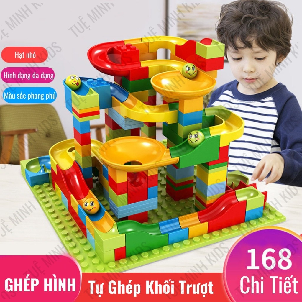 Đồ Chơi Ghép Hình Bộ Xếp Hình Thả Bi 168 Chi Tiết Cho Bé Phát Triển Trí Tuệ Tuệ Minh Kid's