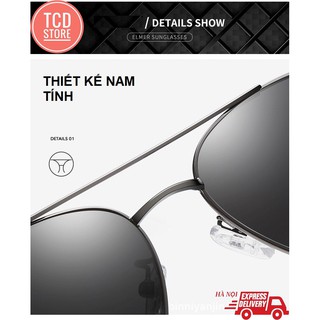 Kính Mát Nam (Kính Râm) Phân Cực Thời Trang
