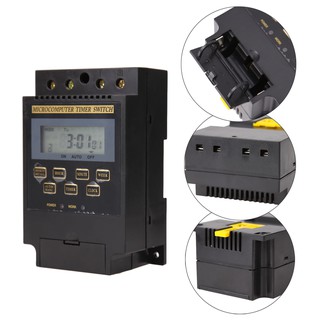 Norton❃ ac 220v lcd microcomputer timer switch programmable controller kg316t