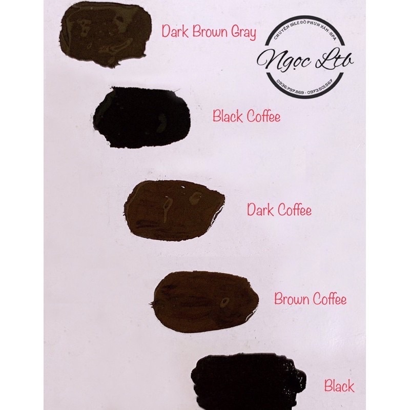 Mực tập Gubei dùng trên da giả