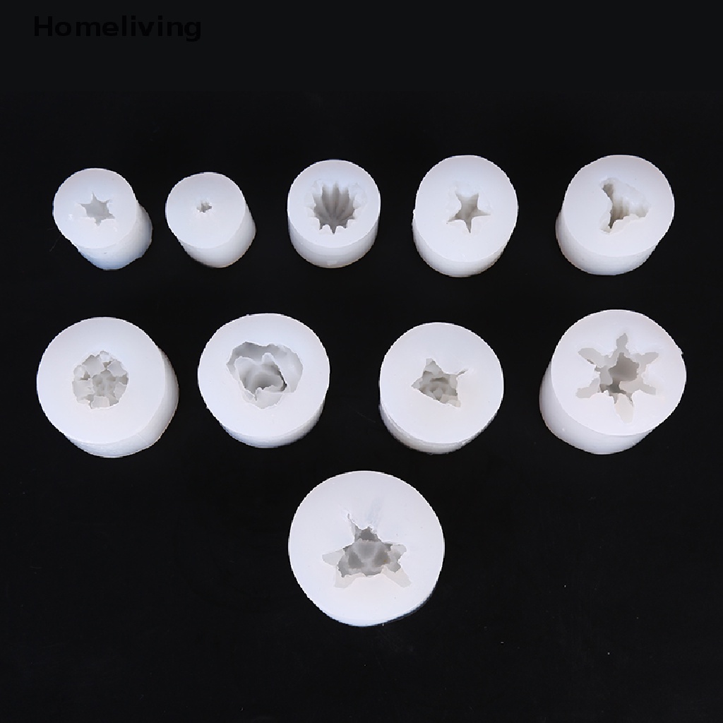 Khuôn Silicone Làm Nến Xà Phòng Hình Chậu Cây 3D DIY