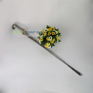 10 móc treo inox loại 3 dây dùng treo phong lan dài 70 cm - vtk9