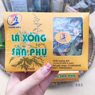 Lá xông sản phụ Thuận Hiếu - sản phẩm có tem chống hàng giả