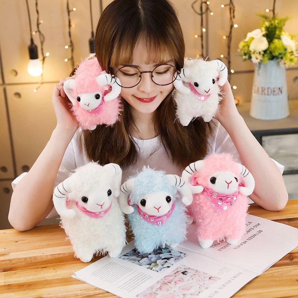 Cừu Nhồi Bông Mềm Mại 20 / 25CM Trang Trí Nhà Cửa