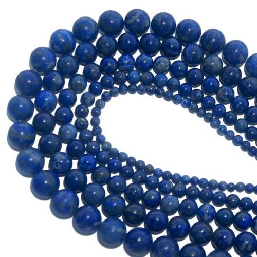 Chuỗi Hạt Đá Nham Thạch Đỏ 6mm/8Mm Dùng Làm Trang Sức Cho 1 Sợi