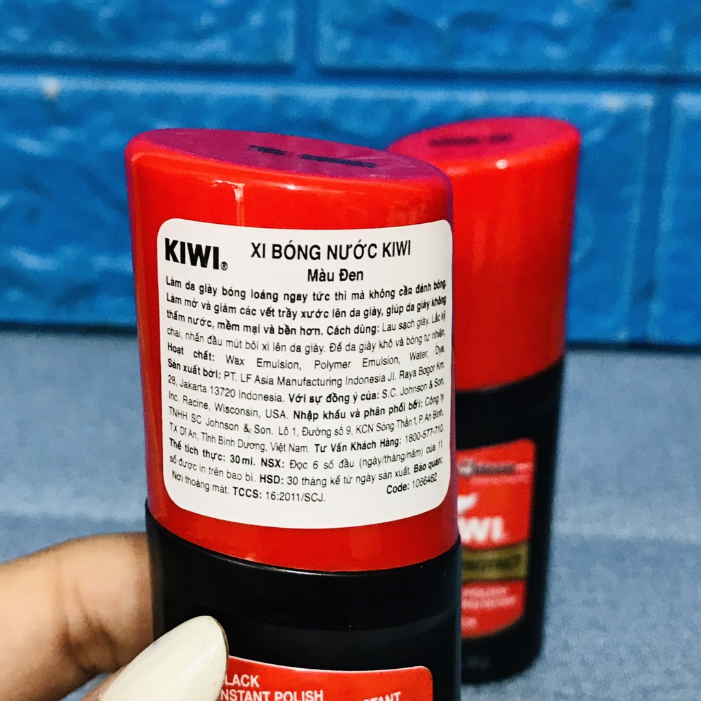 Kiwi Xi nước đánh giầy Màu Đen 30ml-75ml