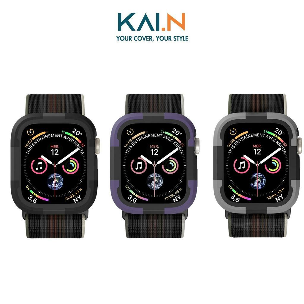 Ốp Case Bảo Vệ Dành Cho Apple Watch Ultra / Apple Watch Series 7 / 8, Kai.N Dual TPUxPC