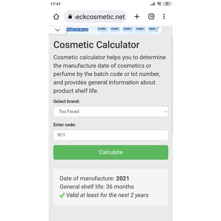 Kem nền Too Faced Born Like This - màu Pearl 10 Da sáng