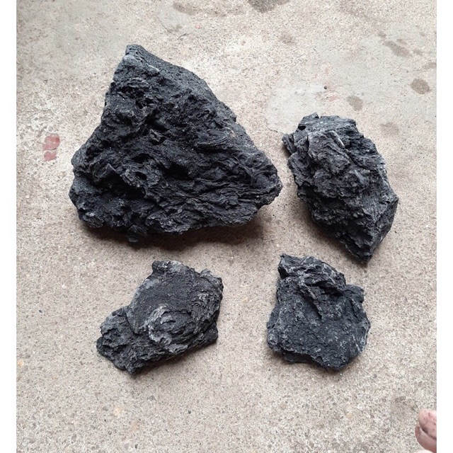 ĐÁ ĐEN GIA LAI SETUP BỂ CÁ