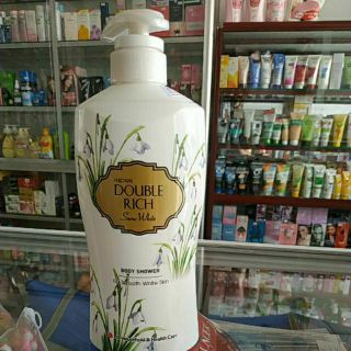 SỮA TẮM"DOUBLE RICH MỚI"VỚI TINH CHẤT HOA XUYÊN TUYẾT CHO DA KHÔ!