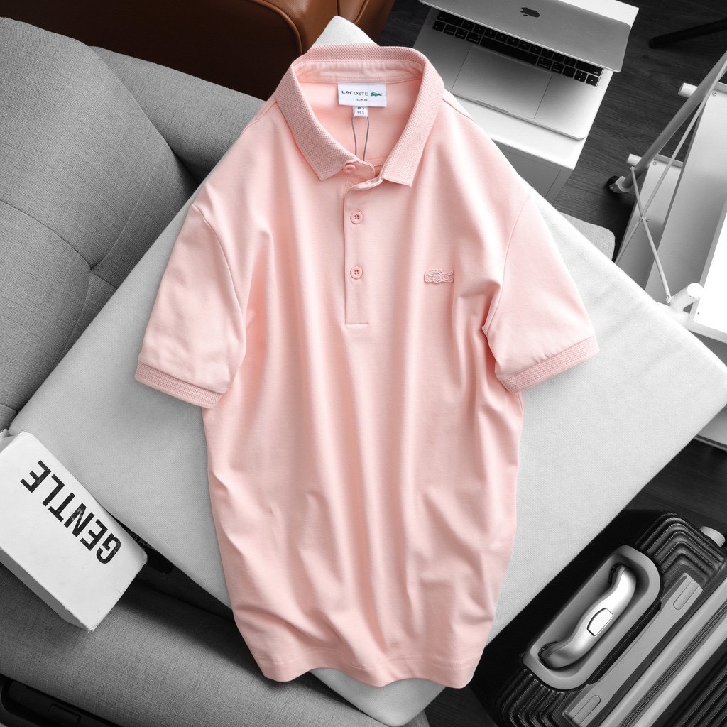 [Mã SRBACK010912 hoàn 20K xu đơn 50K] Áo thun polo nam đẹp có cổ cao cấp nhiều màu tay ngắn chất cotton JESBRAND LACJ1 | BigBuy360 - bigbuy360.vn