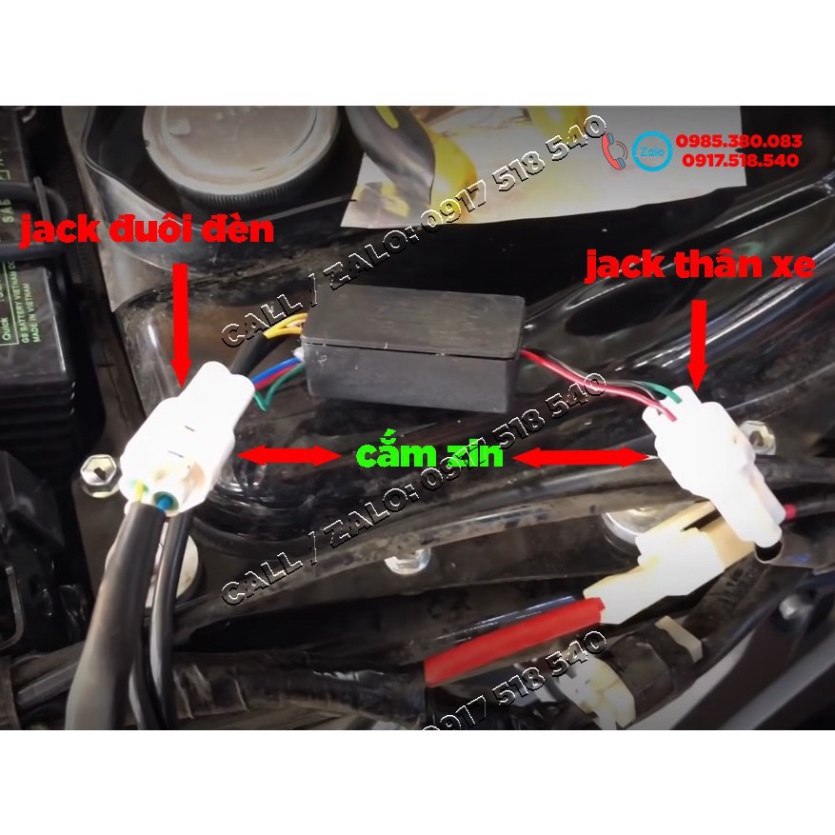 Mạch Stop f1 2020 kết hợp haza- xin vượt- xinhan Cho Exciter 150, Winner X  - xem clip