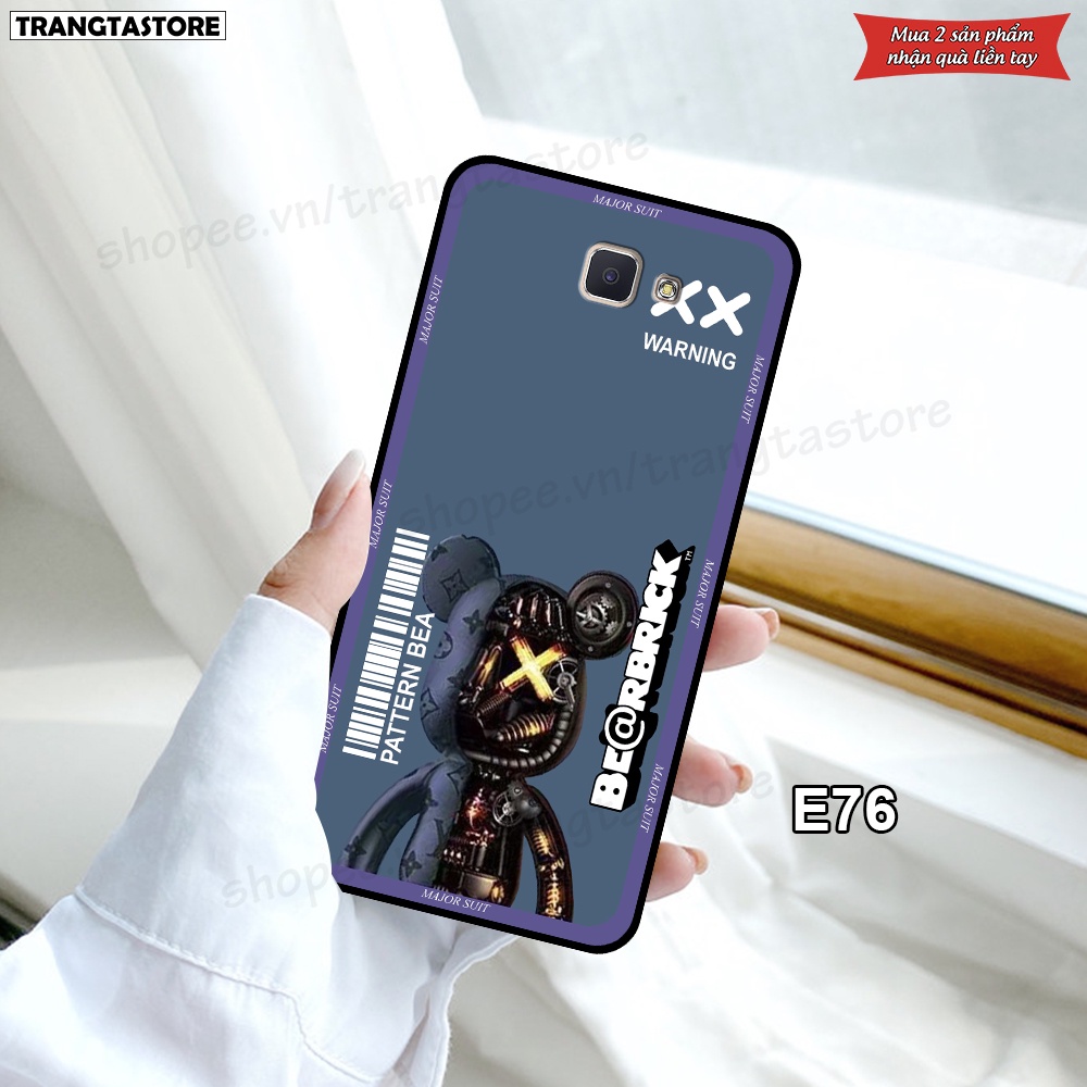 Ốp lưng Samsung J5 Prime - J7 Prime in hình gấu Bearbrick,Metal Style,Doremon siêu dễ thương chất lượng
