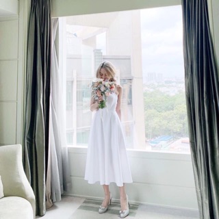 Đầm 2 dây đan chéo lưng