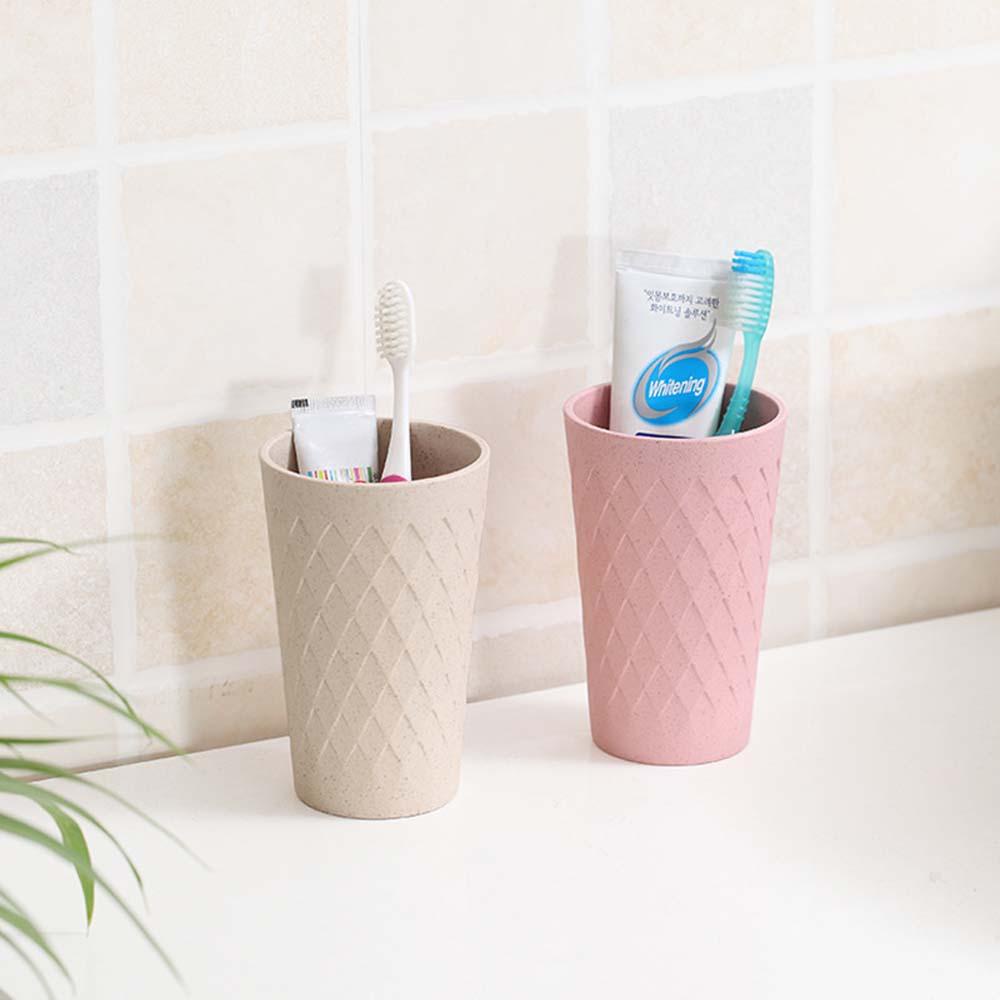 Giá Đỡ Bàn Chải Đánh Răng Bằng Rơm Lúa Mì Tiện Dụng
