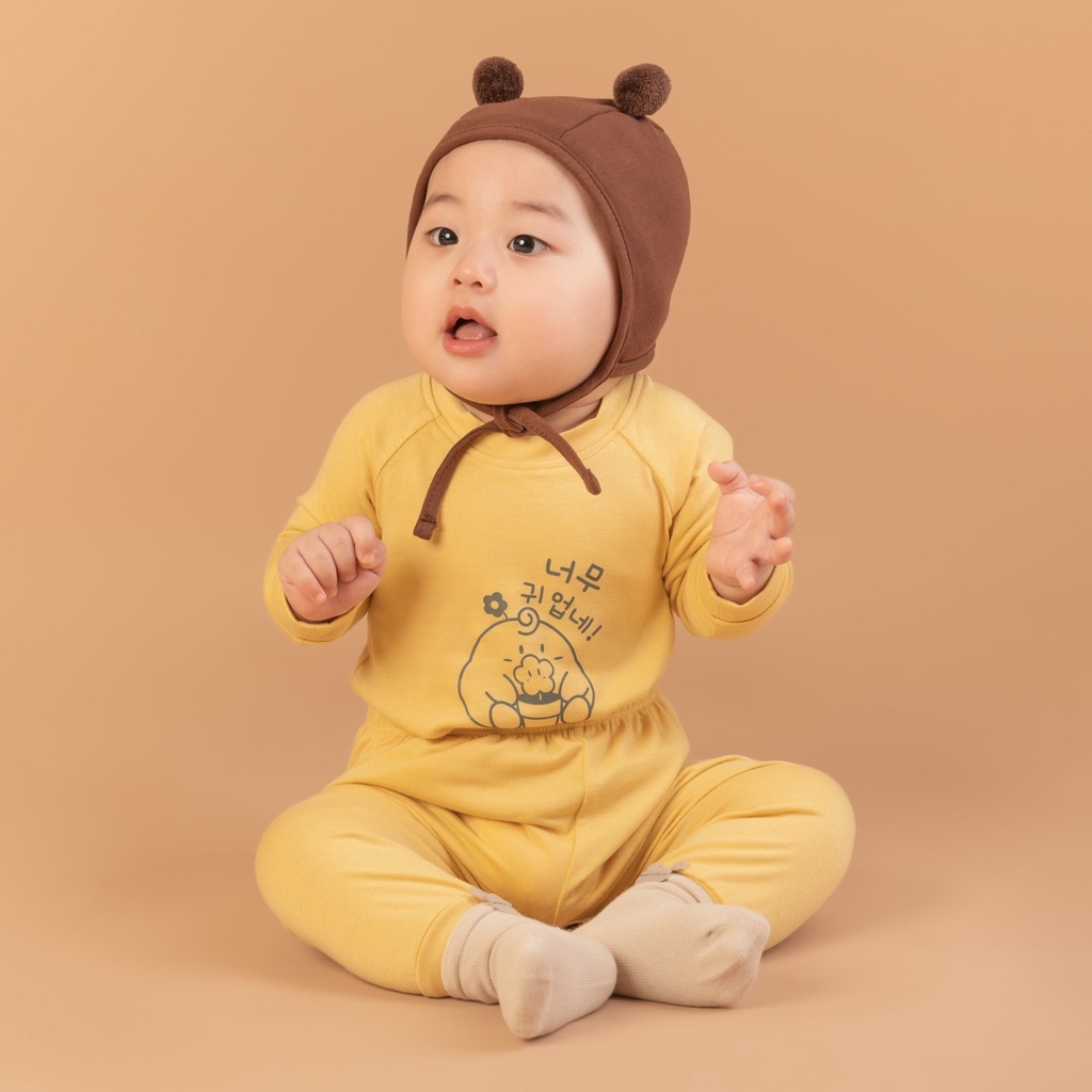 Punchun Bộ dài tay raglan AW2022D05