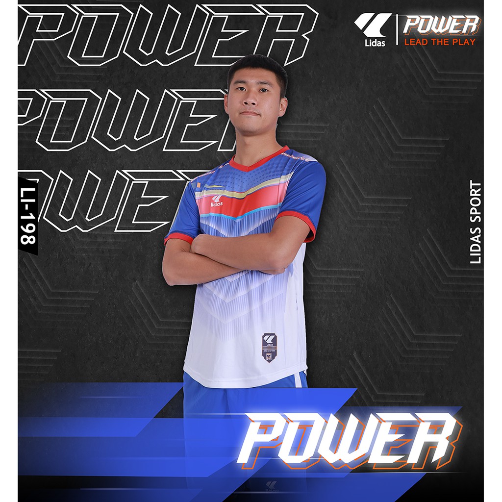 [nhận in tên số] Bộ quần áo thể thao đá bóng, đá banh, áo bóng đá Nam - Nữ LIDAS POWER