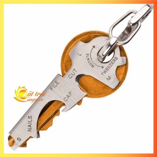Móc khóa đa năng ôm chìa khóa Keytool EDC 8in1_